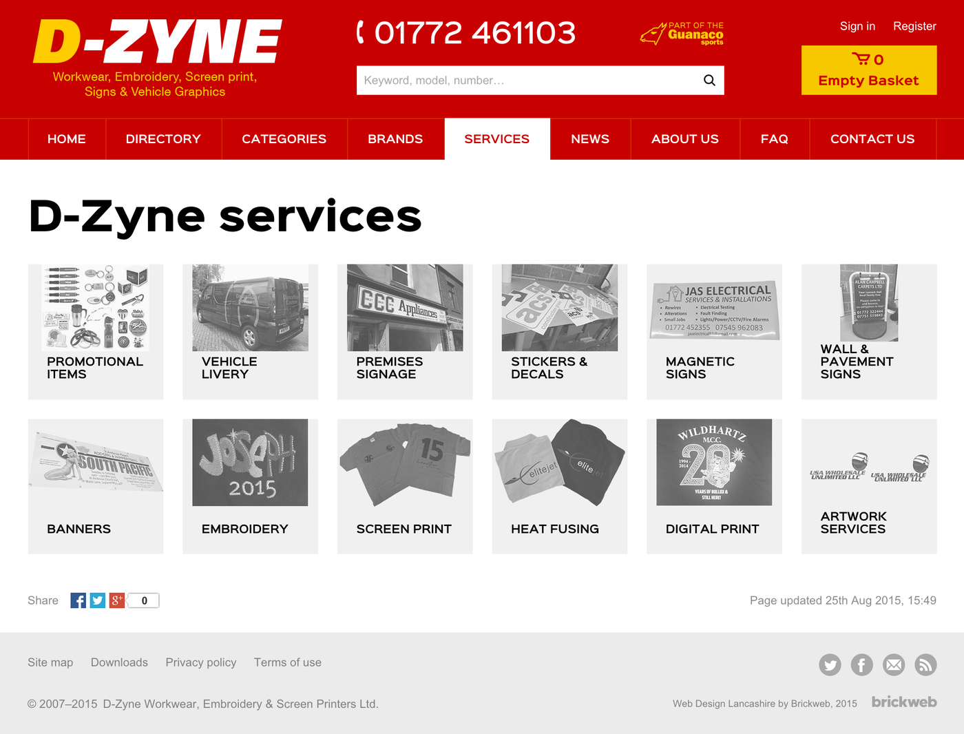 D-Zyne 2015 Services