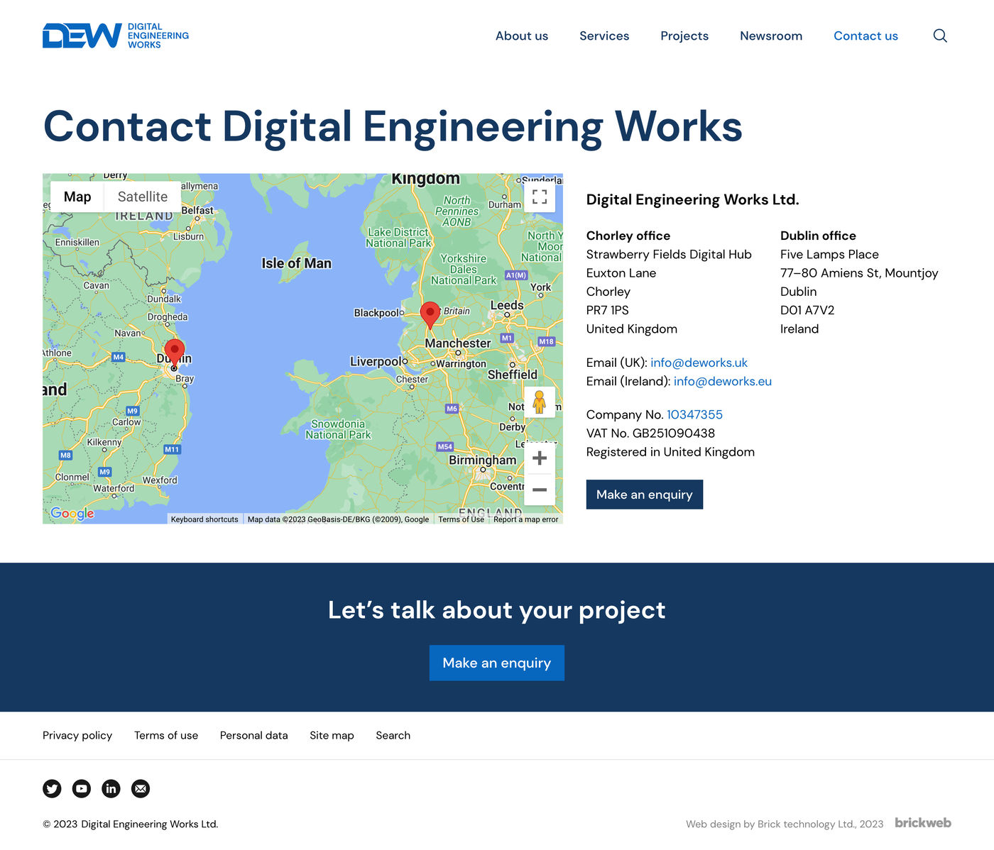 Digital Engineering Works Contact us