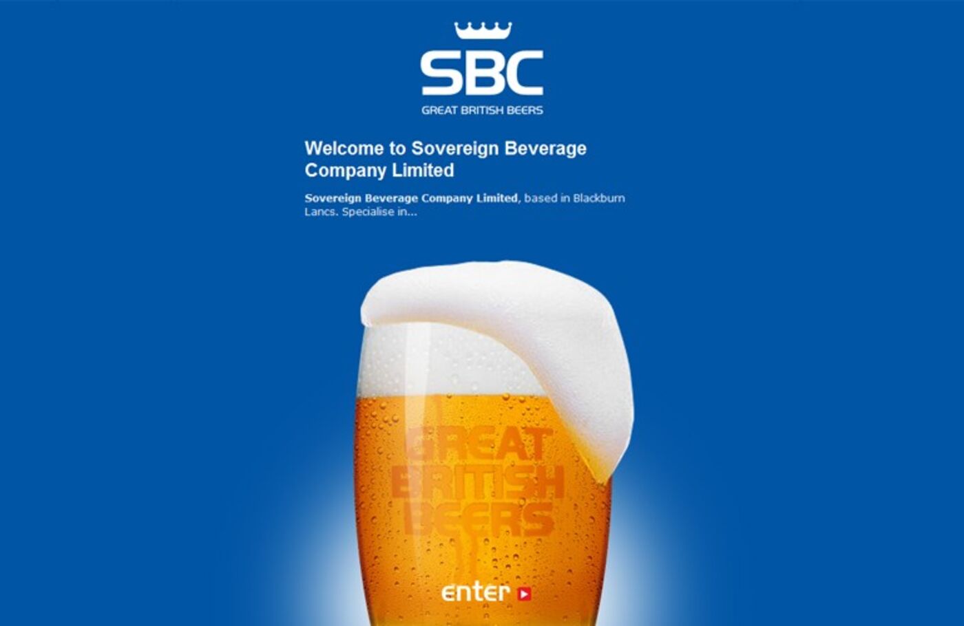 Sovereign Beverage Company Welcome